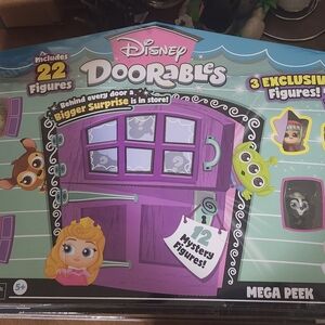 3 Disney Doorables Mega Peek Sets